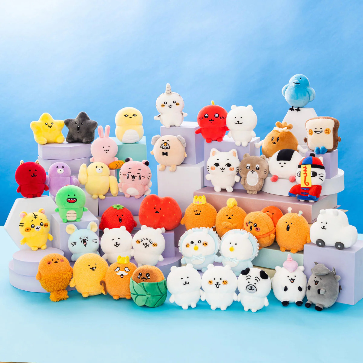 Nagano｜Characters suddenly became very strong! Mini sitting Mascot Holder /Plush Keychain｜H75×W70×D45mm approx.