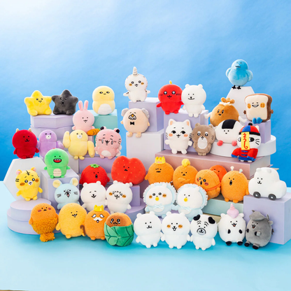 Nagano｜Characters suddenly became very strong! Mini sitting Mascot Holder /Plush Keychain｜H75×W70×D45mm approx.