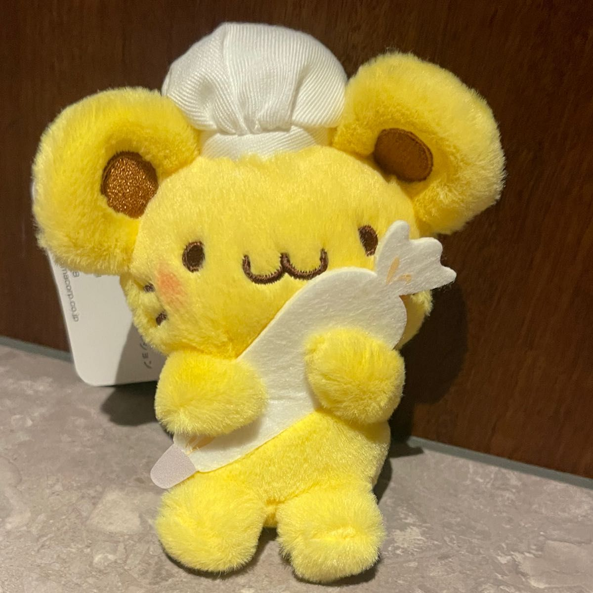 【limit 1】Sanrio｜Pompompurin 30th Anniversary POP UP Sweets Party Chef Mascot Holder /Plush Keychain