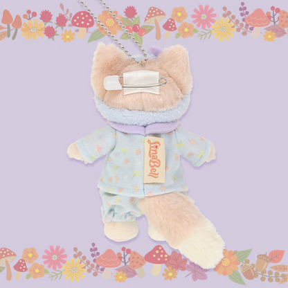 Disney迪士尼｜2024东迪秋日睡衣派对系列/Duffy和朋友们站姿毛绒徽章挂件/包挂