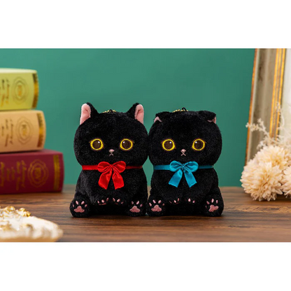 Mofusand｜Chocolate and a black cat mascot｜H110 x W80 x D105mm approx.