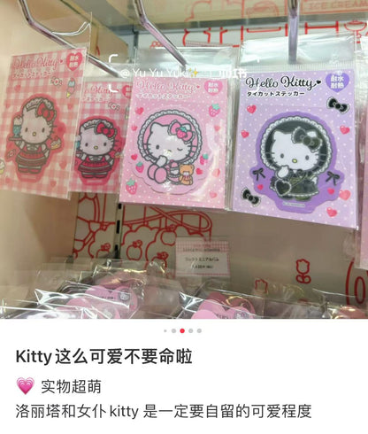 Hello kitty｜Lolita Fashion PVC Sticker｜H63xW63mm approx.