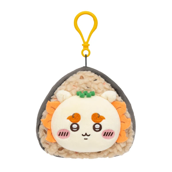 chiikawa｜Onigiri Mascot Holder /Plush Keychain｜H100 x W120 x D90 mm approx.