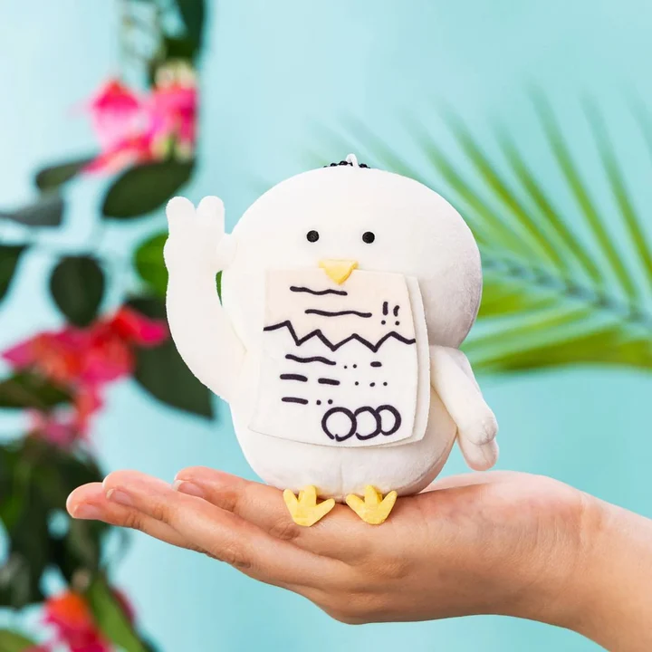chiikawa｜Movie "Chiikawa" a friendly "bird" Mascot Holder /Plush Keychain｜H105×W100×D105mm approx.