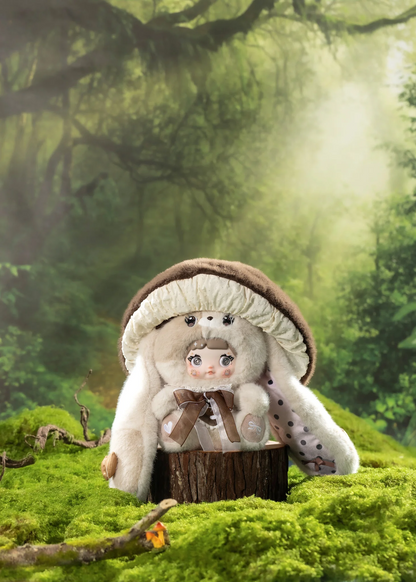NOMMI Mushroom Hat 400% Big Doll Series vinyl Plush Blind Box
