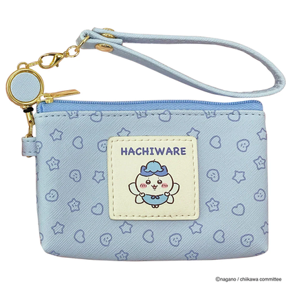 chiikawa｜Fairy Star Pass Case Card Holder &amp; Coin Case &amp; Reel｜80×122×10mm approx.
