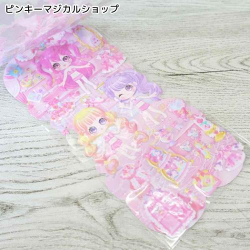 Q-LiA｜Kirarin Compact Doll Stickers｜95 x 195 x 3 mm approx.