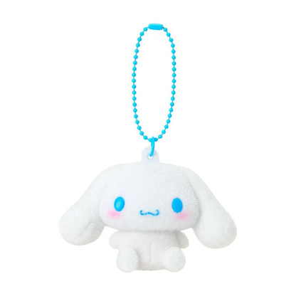 Sanrio｜Flocked Figure Keychain/Keyring｜5×4.5×7cm approx.