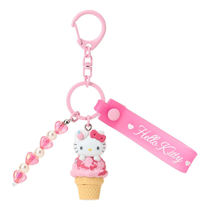Sanrio｜Dreamy Ice Cream Mascot Bag Charm Keychain｜ 3×2.5×4.5cm approx.