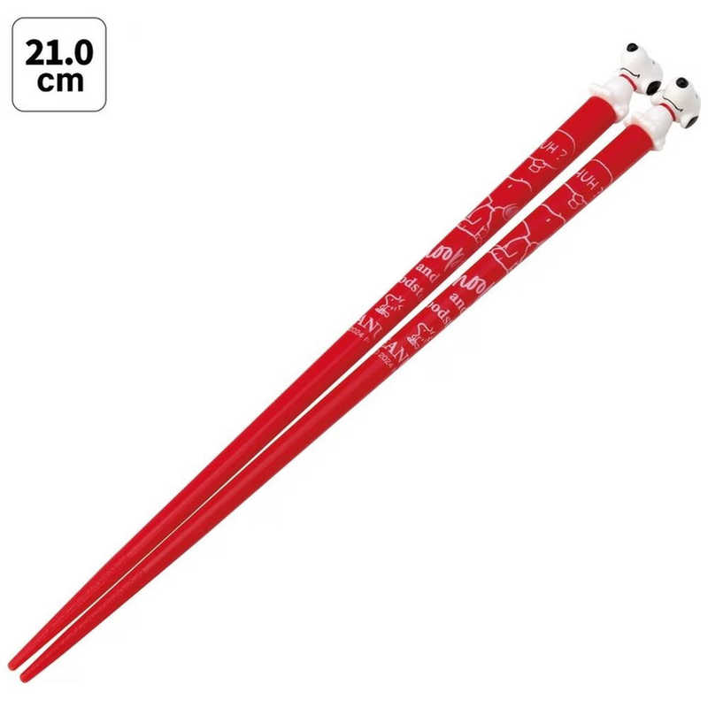Snoopy｜Lacquered Chopsticks with Mascot｜21cm