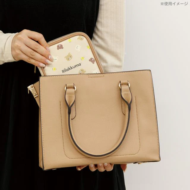 Rilakkuma轻松熊｜多功能钱包/卡包/手帐包/护照包｜约H195 x W145 x D20 mm