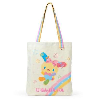 Sanrio｜Usahana Always Loved Tote Bag｜35×4.5×38cm approx. approx.