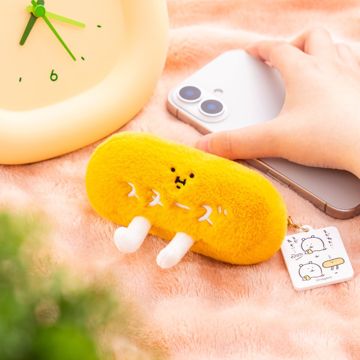 Nagano｜Characters Snooze Mascot Holder /Plush Keychain｜H80×W120×D50mm approx.