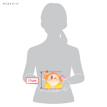 Kirby星之卡比｜ Happy Morning KHM-02 Makeup Play: Waddle Dee Plush超可爱瓦豆化妆毛绒玩偶/公仔｜约W16cm x D12cm x H11cm