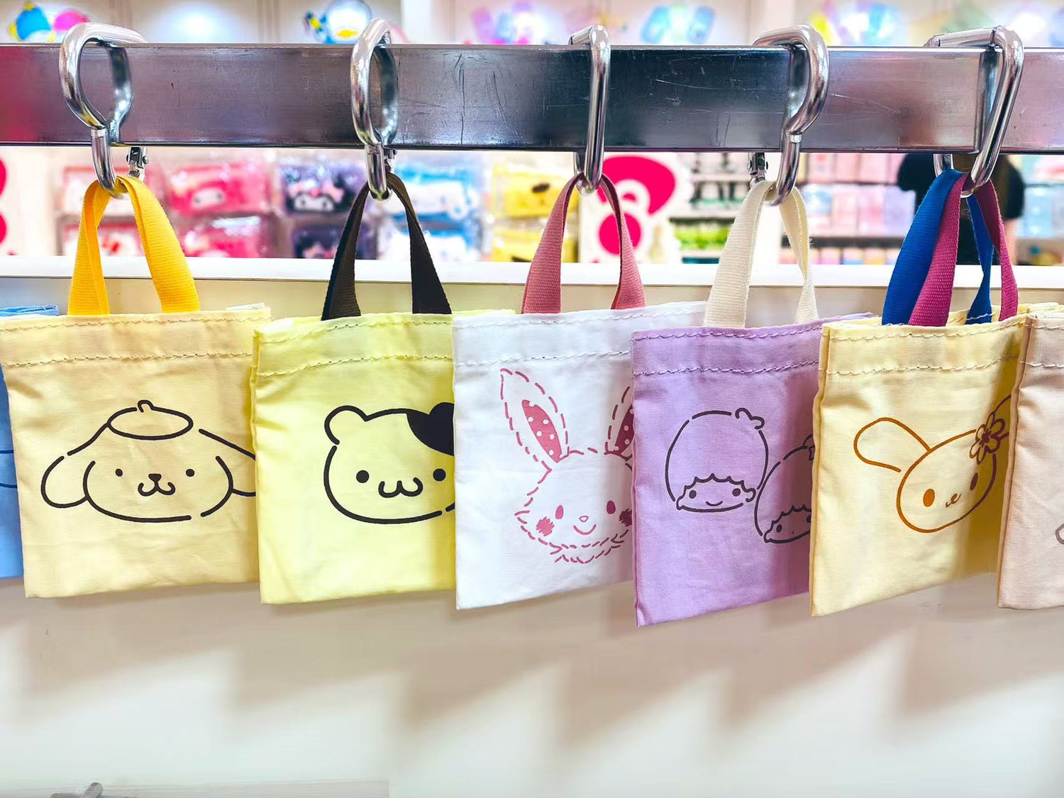 Sanrio｜Characters Colorful Mini  Handbag/ tote bag Keychain mystery bag/blind box/All 16 types｜1pcs