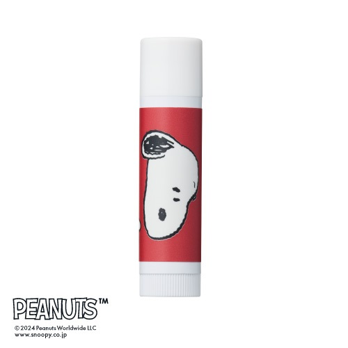Snoopy史努比｜Cosme Kitchen Products PEANUTS硅胶钥匙扣挂件+润唇膏套组｜约152.0 x 35.0 x 113.5 mm