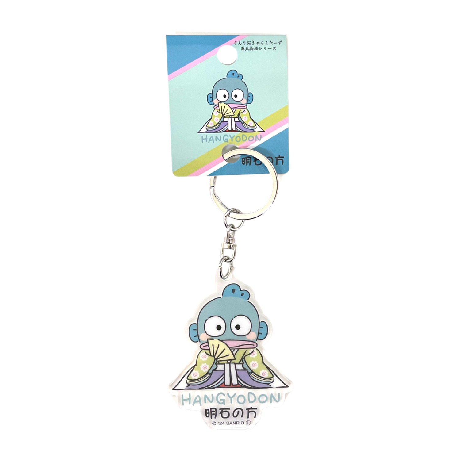 Sanrio｜Genji Story Acrylic Keychain/Keyring｜Ｈ70×Ｗ60×D3ｍｍ approx.