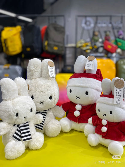 Miffy｜sitting with scarf Plush Dolls/Plush Toy｜23 cm - 9&