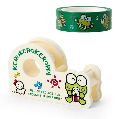 Sanrio｜Everyday Goods Forever Tape Cutter &amp; Paper Tape｜9×2.5×5.7cm approx.