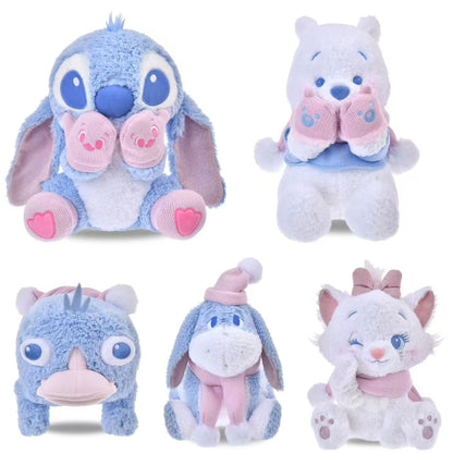 Disney｜Winter Shiny Color Pink Blue Plush Dolls/Plush Toy｜30×27×22.5cm approx.