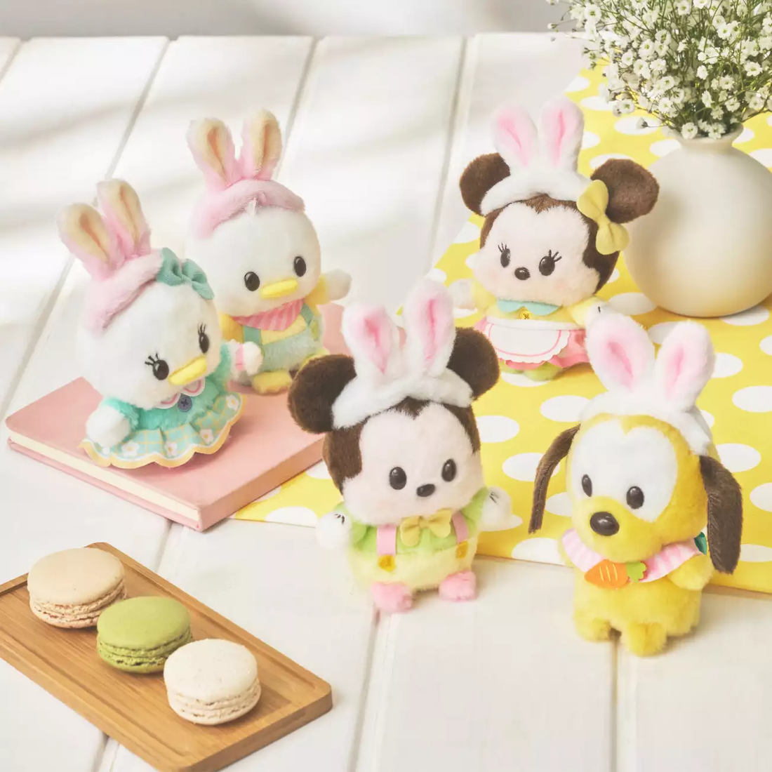 Disney｜Bunny Ears 2026 Spring Urupocha-chan Plush Dolls/Plush Toy｜15×10.5×7cm approx.