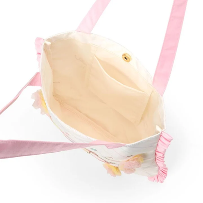 Sanrio｜Cheering Everyone On! Cheer Tales Frill Tote Bag｜W33×D1×H35cm approx.