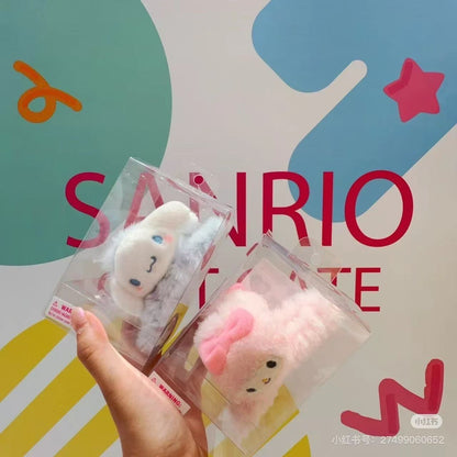 Sanrio｜Fluffy Face Mascot Hair Claw Clip｜12×8×8cm approx.