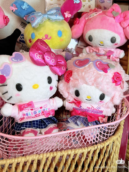 【limit 1】Sanrio｜Academy Sparkle Festival Mascot Holder /Plush Keychain｜15.5 x 10.4 x 7.3cmapprox.