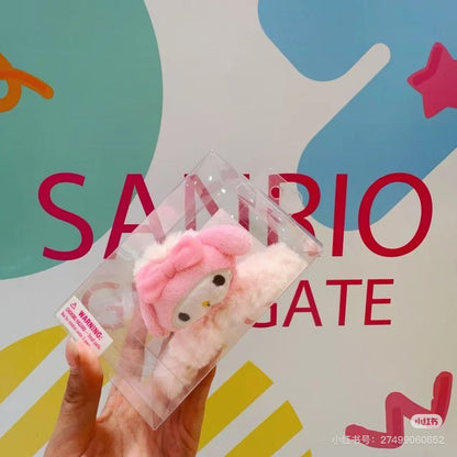 Sanrio｜Fluffy Face Mascot Hair Claw Clip｜12×8×8cm approx.