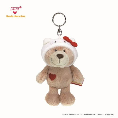 NICI｜Sanrio Characters Mascot Holder /Plush Keychain｜80 x 50 x 100 mmapprox.