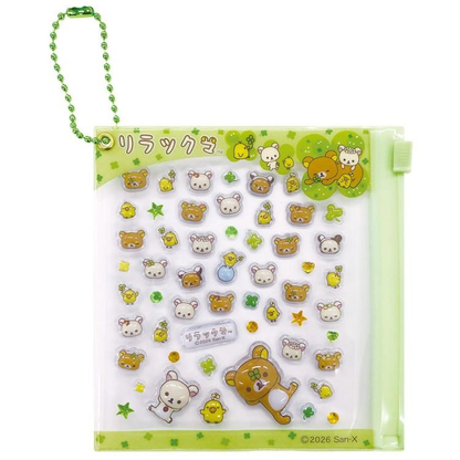 Rilakkuma｜Mini Decorative Flake Stickers｜105×110×10mm approx.