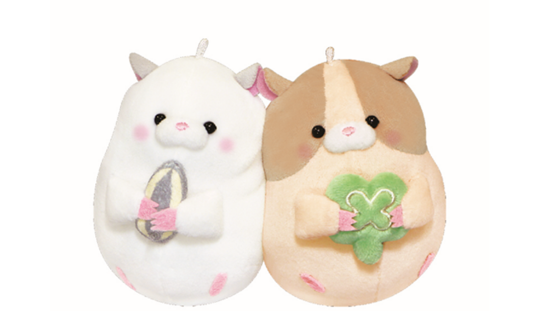 Nico Nui｜Obakane Nico Nui Mascot Holder /Plush Keychain｜W110 x H170 x D50mm approx.