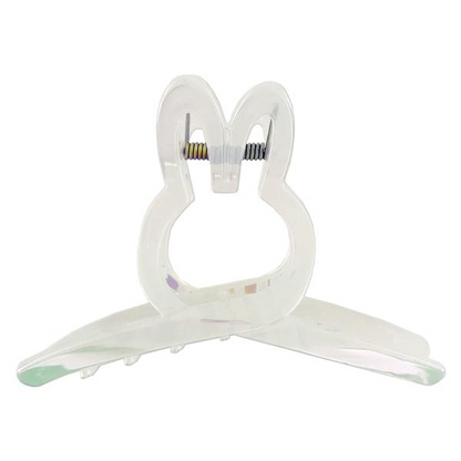 Miffy｜Face Outline Claw Hair Clips｜W110 x H76 x D27. approx.