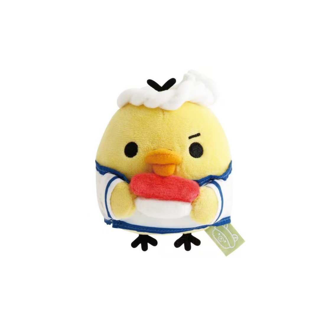 Rilakkuma｜Anytime Sushi Sushi Chef Kiiroitori Plush Dolls/Plush Toy｜85×85×85mm approx.