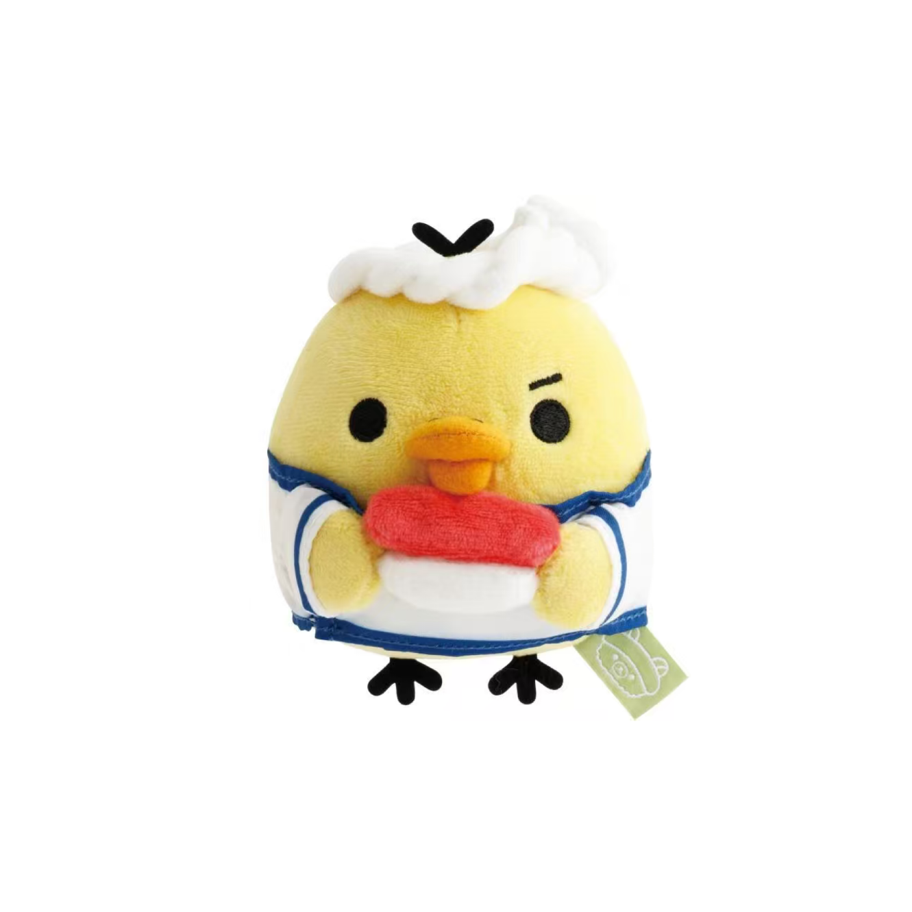 Rilakkuma｜Anytime Sushi Sushi Chef Kiiroitori Plush Dolls/Plush Toy｜85×85×85mm approx.