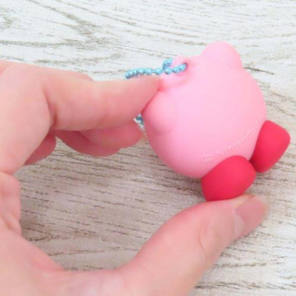 Kirby｜3D Keychain/Keyring｜4.3×3.1×3.6cm approx.