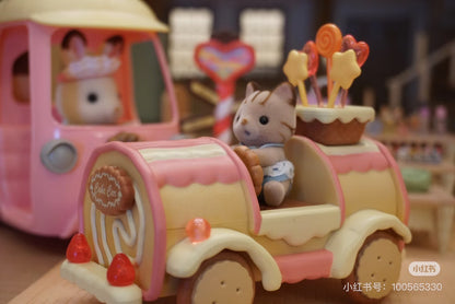 SylvanianFamilies｜Fairytale Land Series CAKE CAR Set