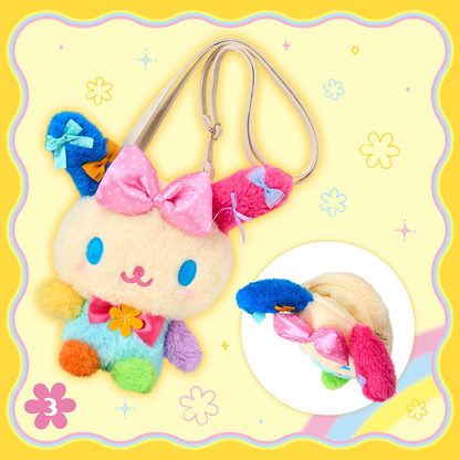 Sanrio｜Usahana Always Loved Character-Shaped Pouch｜25×10×31cm approx.