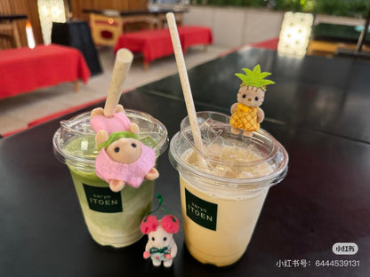 【还有补货，限购1】SylvanianFamilies森贝儿家族｜MELON CHERRY PINEAPPLE BABY TRIO FAN CLOUB CALICO CRITTERS 水果宝宝三重奏套盒/哈蜜瓜菠萝樱桃