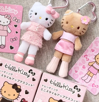 Sanrio｜Hello Kitty Long legs Mini Style Plush Keychain mystery bag/blind box/All 8 types｜1pcs