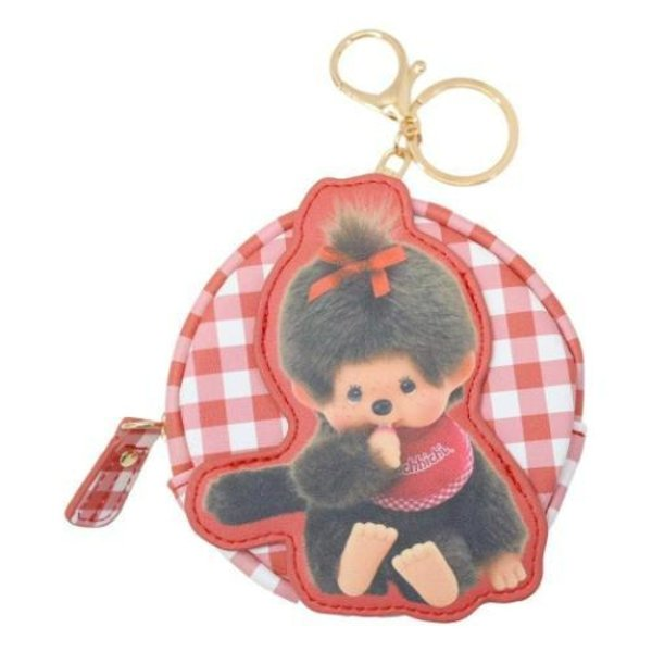 Monchhichi｜Cinema Collection Mini Die-Cut Coin Case /Pouch｜90 x 38 mm approx.