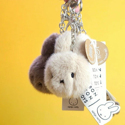Miffy｜Eco Fuzzy Mascot Holder /Plush Keychain｜H8cm approx.