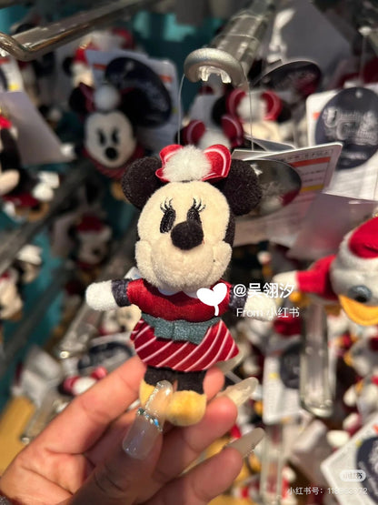 Disney迪士尼｜东迪2024圣诞限定 mini毛绒挂件/吊坠/拉链头/手机扣