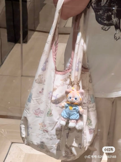 Disney迪士尼｜Where Smiles Grow Shopping Bag东迪夏日剧场系列购物袋/软软糯糯超级轻/还有小隔层