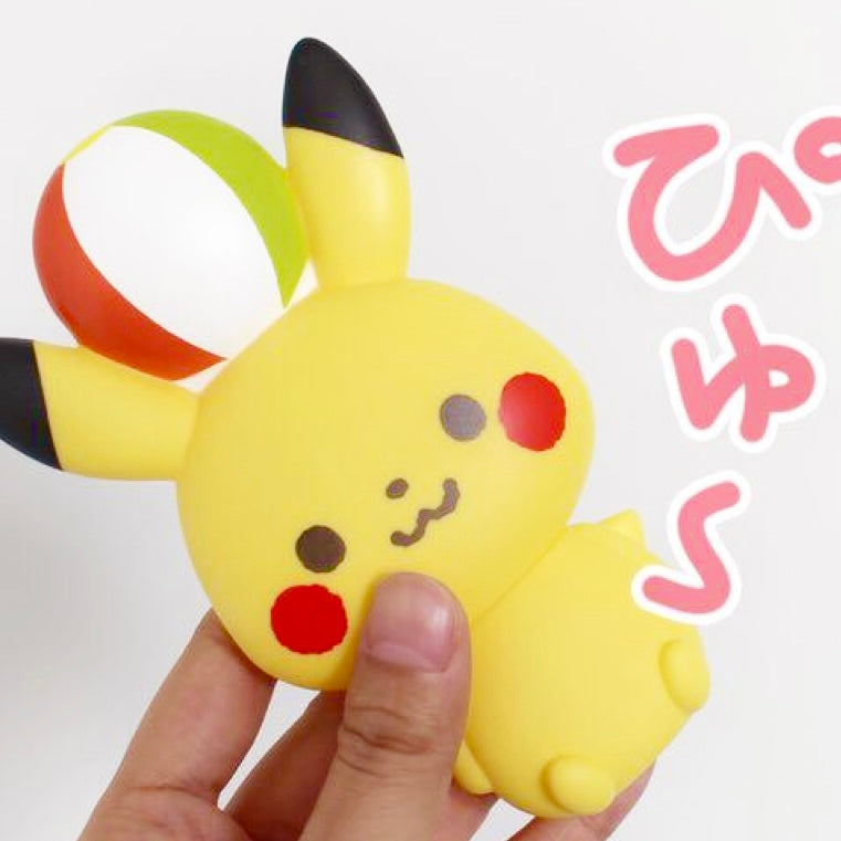Pikachu皮卡丘｜母婴系列顶皮球皮卡丘｜约14.2x9x2.8cm