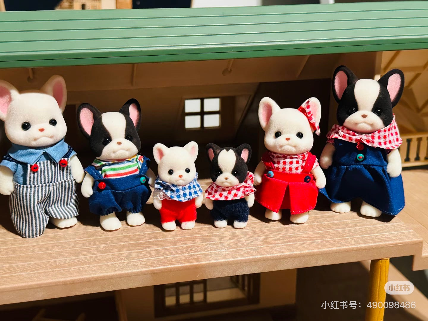 【limit 1】SylvanianFamilies｜French Bulldog Family Set
