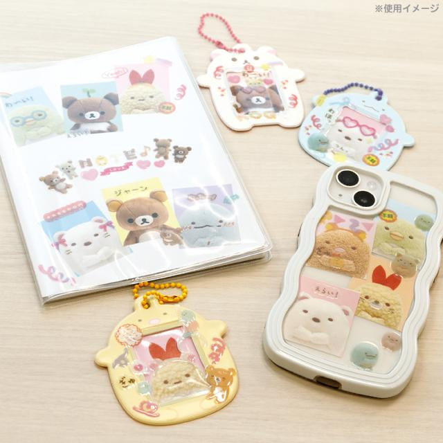 Rilakkuma轻松熊｜San-X ID Photo Style Sticker 证件照写真风可爱贴纸/2sheet入｜约200×55mm