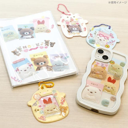 Rilakkuma轻松熊｜San-X ID Photo Style Sticker 证件照写真风可爱贴纸/2sheet入｜约200×55mm