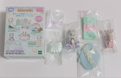 【limit 2】SylvanianFamilies｜BABY FURNITURE Collection Dreamy Mermaid Set mystery bag/blind box/All 6 types｜1pcs