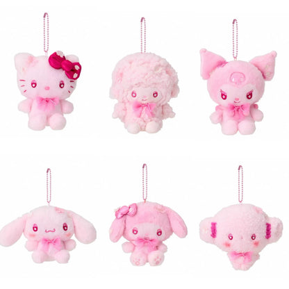 Sanrio｜Sakura 2025 Mascot Holder /Plush Keychain｜W11×D7.5×H15cm approx.